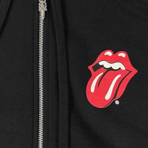 Rolling Stone Chrome Heart Zip-Up Hoodie - Image 7