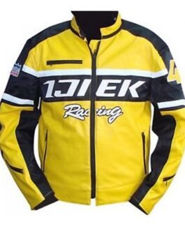 Dead Rising Chuck Greene Yellow Leather Jacket