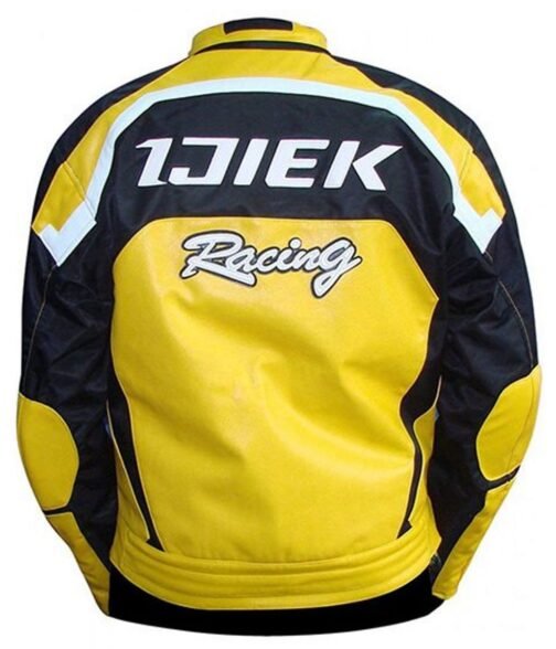 Dead Rising Chuck Greene Yellow Leather Jacket - Image 3