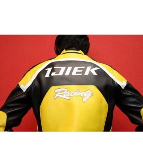 Dead Rising Chuck Greene Yellow Leather Jacket - Image 10