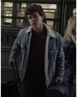 Chucky Season 2 Zackary Arthur Shearling Denim Jacket