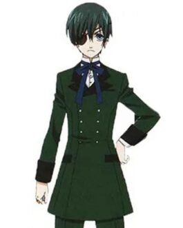 Ciel Phantomhive Black Butler Double Breasted Coat