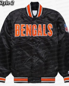 Blackout Cincinnati Bengals Jacket