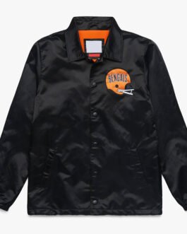 Cincinnati Bengals Coach Black Jacket