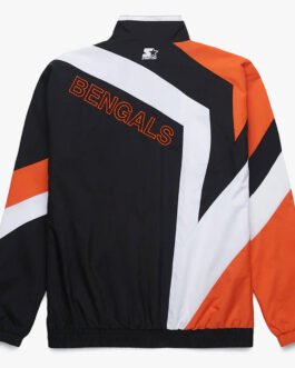 Cincinnati Bengals Star Windbreaker Jacket