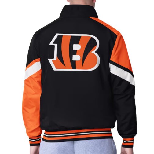 Cincinnati Bengals Strong Arm Black Full-Zip Jacket - Image 2