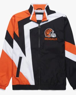 Cincinnati Bengals Star Windbreaker Jacket