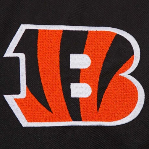 Cincinnati Bengals Black Varsity Wool Jacket - Image 6
