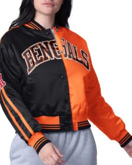 Cincinnati Bengals Zone Blitz Black/Orange Jacket
