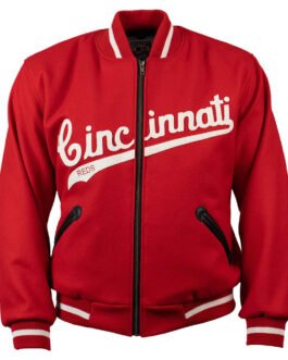Varsity 1969 Cincinnati Reds Red Jacket