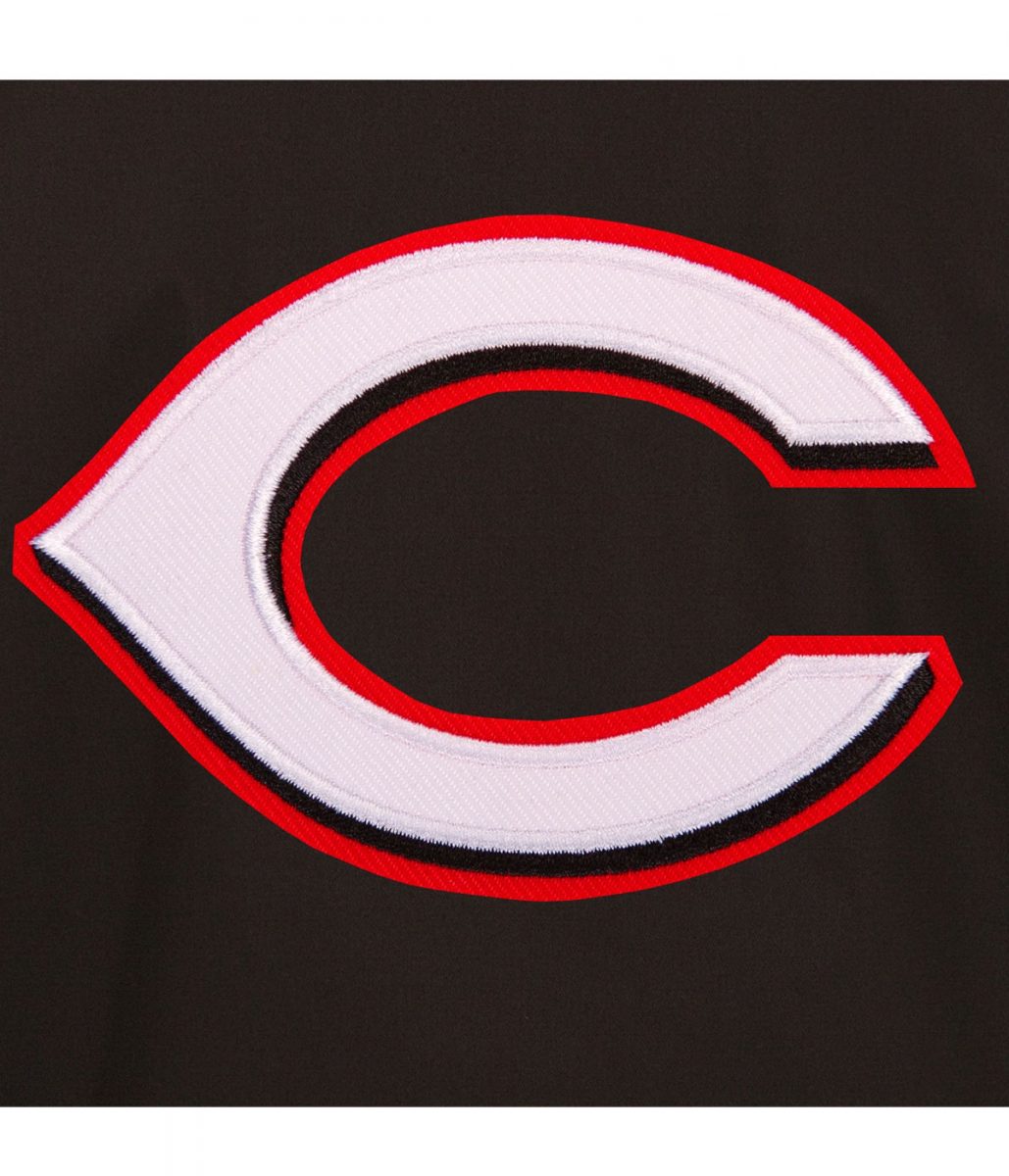 Cincinnati Reds Black Workwear Jacket - Image 2