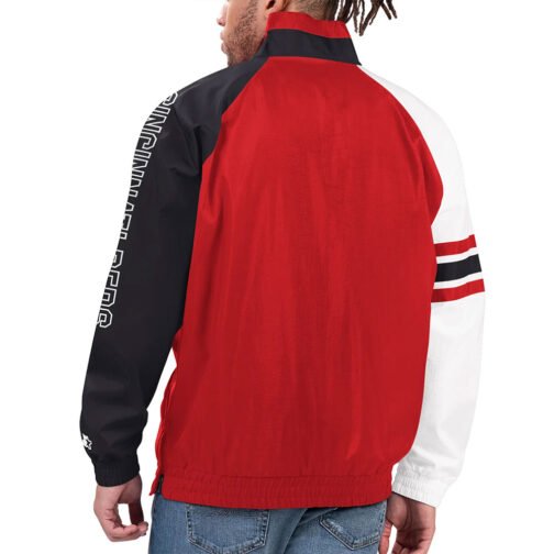 Cincinnati Reds Elite Half Zip Pullover Jacket - Image 2