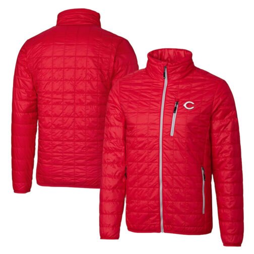 Cincinnati Reds Puffer Full-Zip Jacket - Image 7