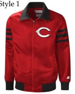 Cincinnati Reds The Captain II Varsity Satin Jacket