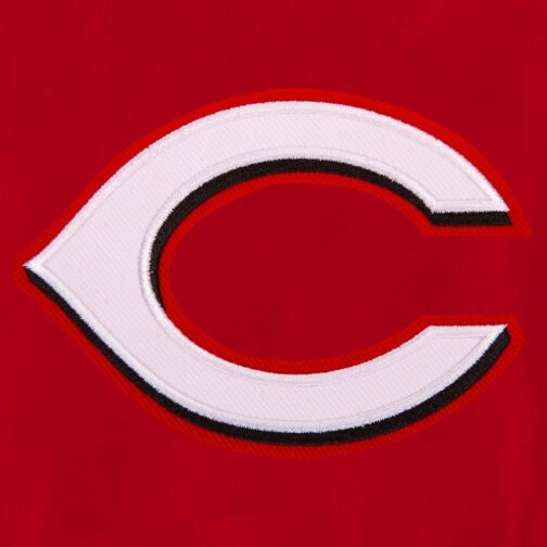 Cincinnati Reds Red Bomber Nylon Jacket - Image 7
