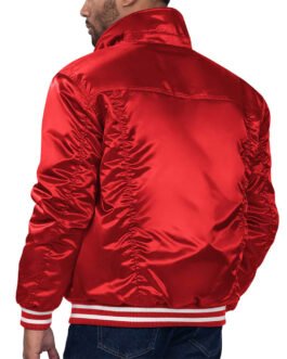 Cincinnati Reds Red Silver Tab Trucker Jacket