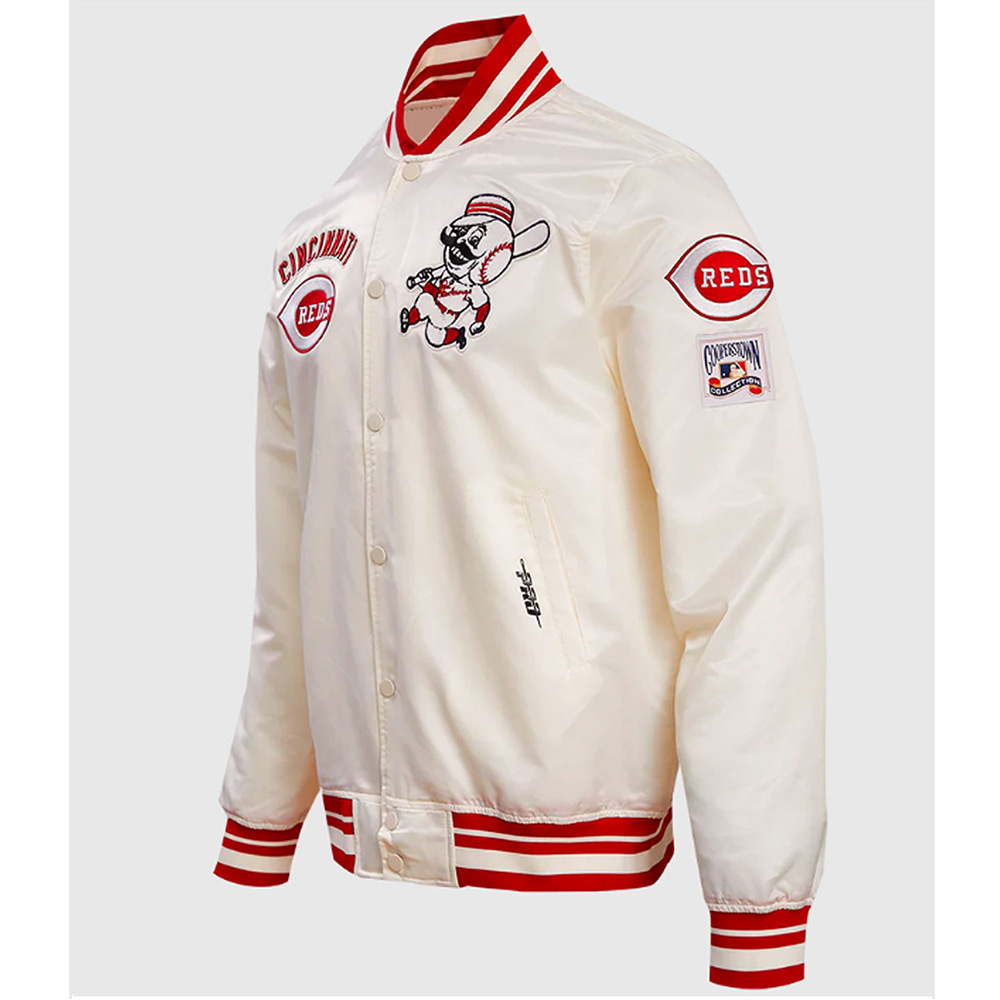 Cincinnati Reds Retro Classic Rib Jacket - Image 5