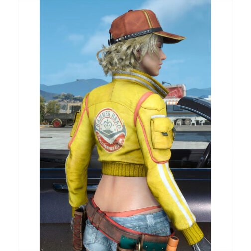 Cindy Aurum Final Fantasy XV Leather Jacket - Image 8
