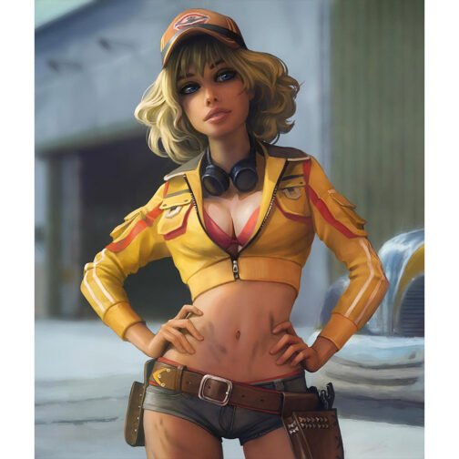 Cindy Aurum Final Fantasy XV Leather Jacket - Image 7