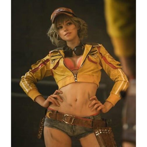 Cindy Aurum Final Fantasy XV Leather Jacket - Image 10