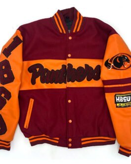 Claflin Panthers Ole Skool Letterman Jacket