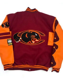 Claflin Panthers Ole Skool Letterman Jacket