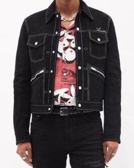 Kevin Jonas Claim to Fame Season 1 Black Denim Jacket