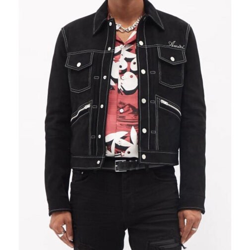 Kevin Jonas Claim to Fame Season 1 Black Denim Jacket
