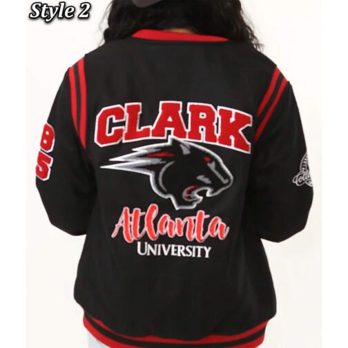 Clark Atlanta University Varsity Wool Jacket - Image 3