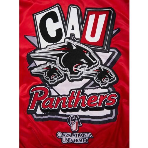 Clark Atlanta University Homecoming Rib Satin Jacket - Image 5