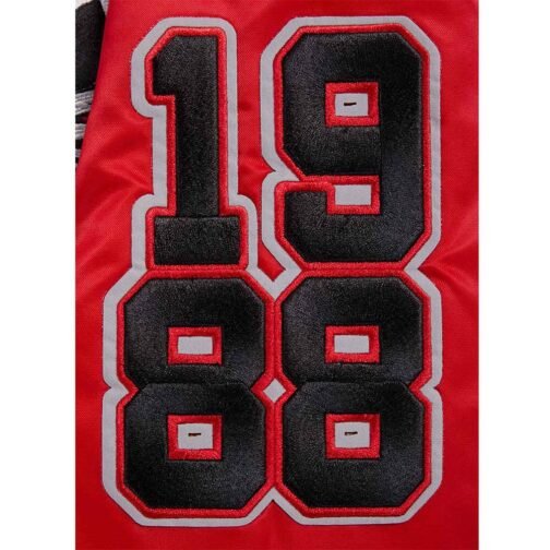 Clark Atlanta University Homecoming Rib Satin Jacket - Image 6