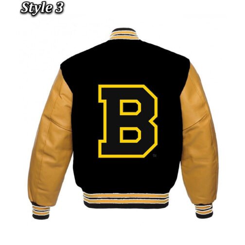 Boston Bruins Classic Varsity Jacket - Image 10