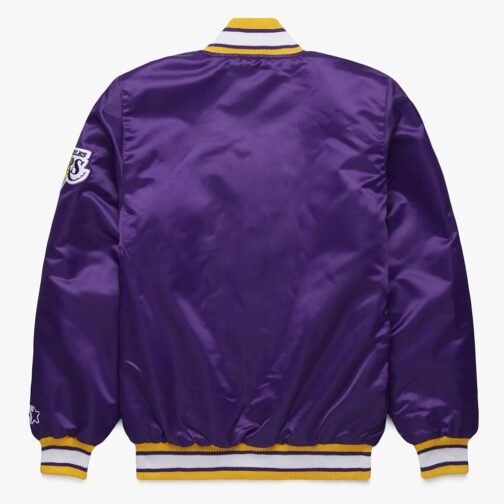 LA Lakers Classic Purple Jacket - Image 2