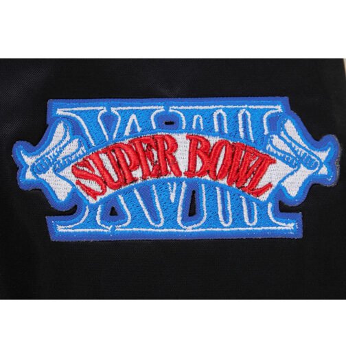 Classic Las Vegas Raiders Black Satin Jacket - Image 8