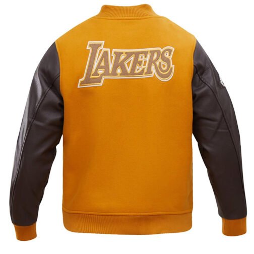 LA Lakers Classic Varsity Jacket - Image 3
