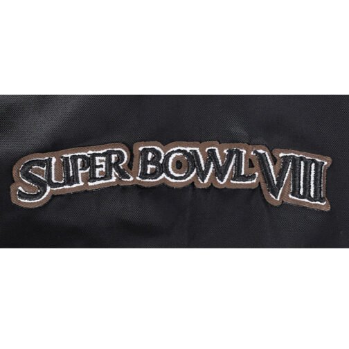 Classic Miami Dolphins Black Satin Jacket - Image 5