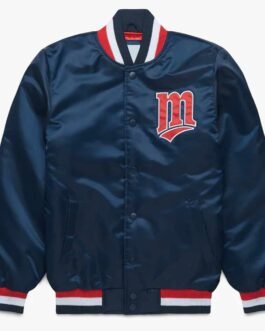 Minnesota Twins Classic Navy Satin Jacket