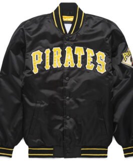 Pittsburgh Pirates Classic Black Satin Jacket