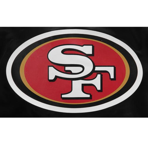 Classic San Francisco 49ers Red Satin Jacket - Image 12