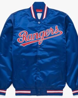 Texas Rangers Classic Royal Satin Jacket