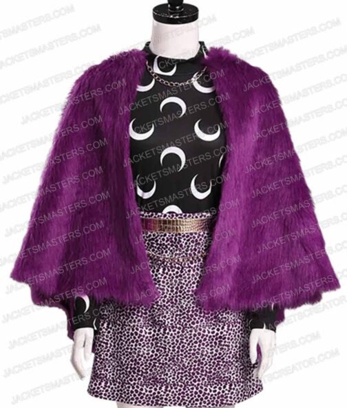 Miia Harris Monster High Purple Fur Jacket