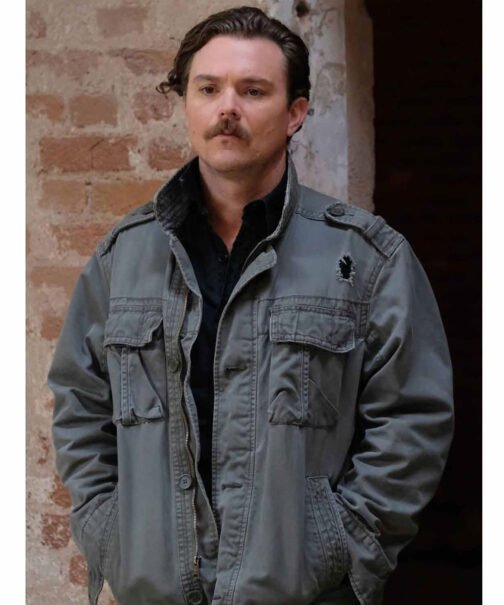 Clayne Crawford Lethal Weapon Green/Grey Jacket - Image 2
