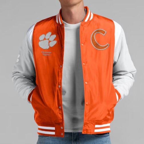Elements Elite Clemson Tigers Orange Jacket - Image 4