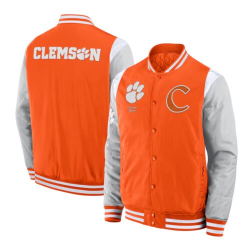 Elements Elite Clemson Tigers Orange Jacket - Image 3