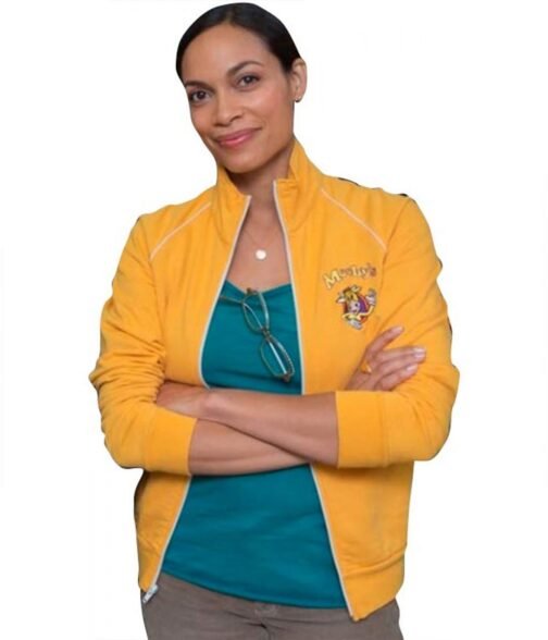 Clerks III Rosario Dawson Yellow Fleece Jacket - Image 5