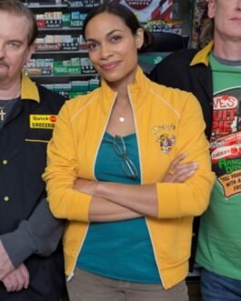 Clerks III Rosario Dawson Yellow Fleece Jacket