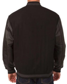 Cleveland Browns Black Varsity Wool/Leather Jacket