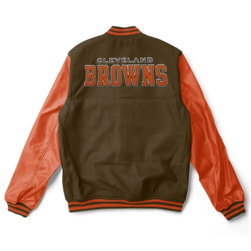 Cleveland Browns Varsity Jacket - Image 4