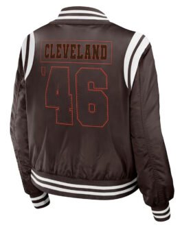 Cleveland Browns Bomber Full-Zip Jacket