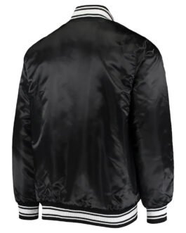 Locker Room Cleveland Browns Black Satin Jacket
